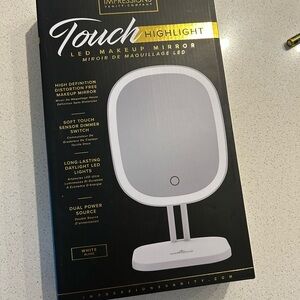 Impressions Vanity Touch Highlight LED Makeup Mirror